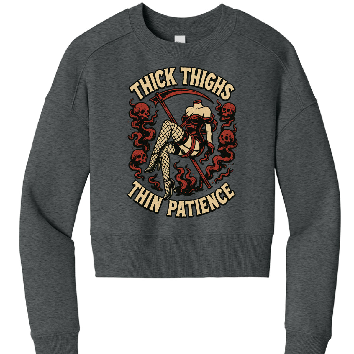 Heathered Charcoal - FRONT