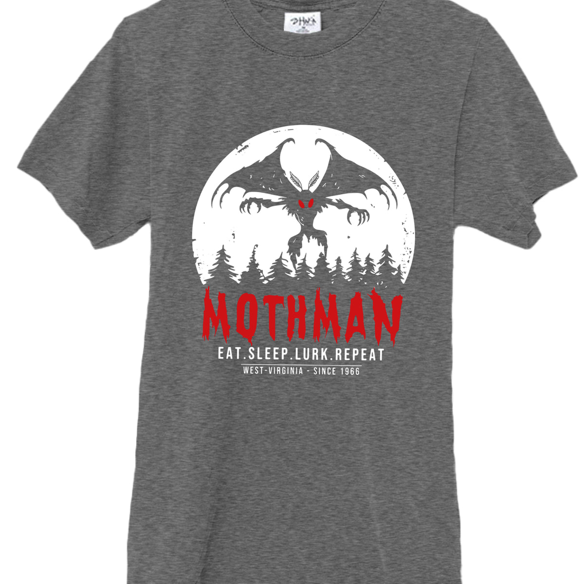Charcoal Grey Heather - FRONT